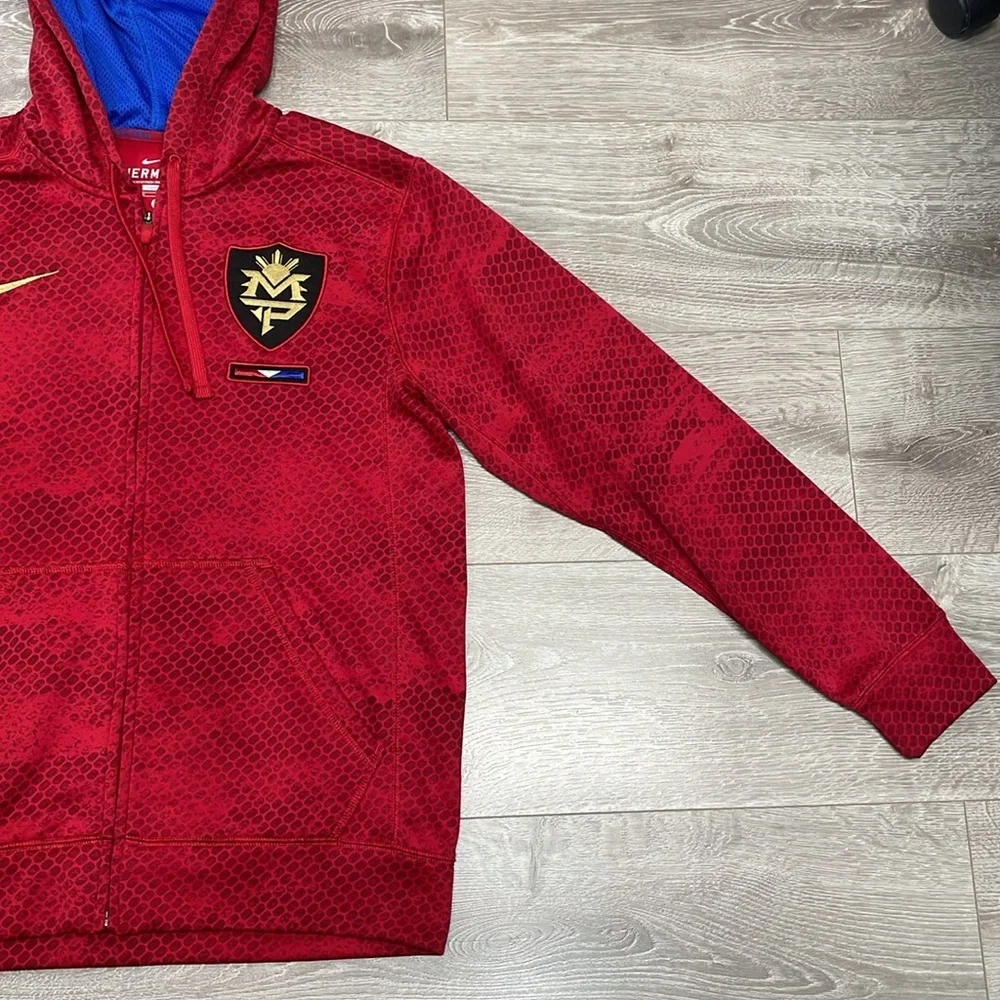 Nike Manny Pacquiao Pac-Man Ko Therma Fit Zip Up Hoodie M